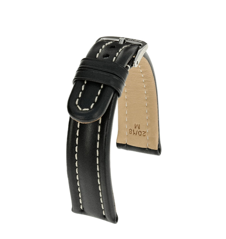 RIOS1931 horlogeband Maranello - zwart - 13513
