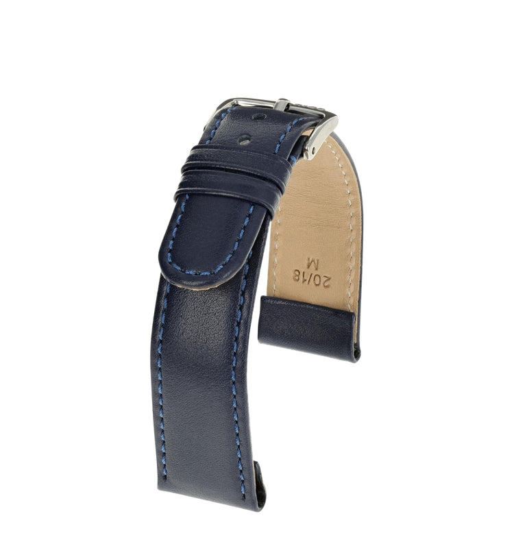 RIOS1931 horlogeband Arizona »met clasp bevestiging« - oceaanblauw - 46S12