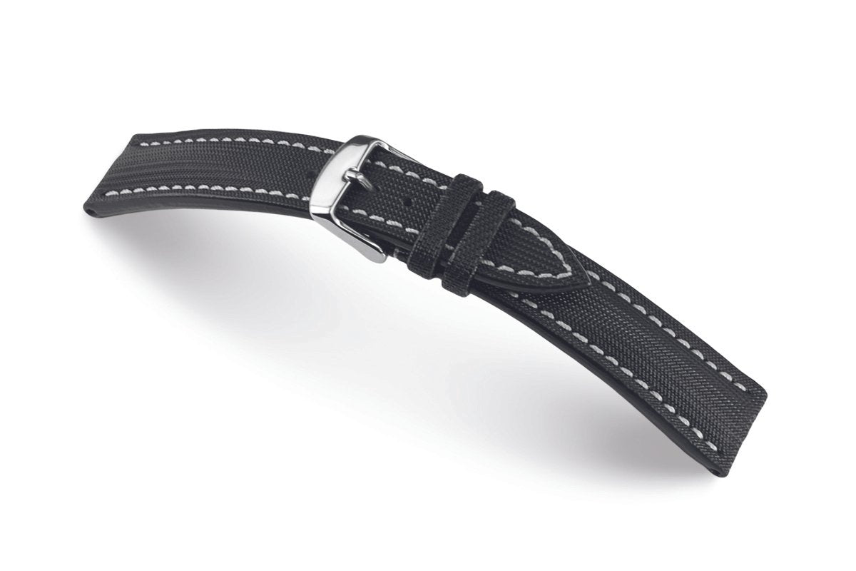 RIOS1931 horlogeband Bass - black