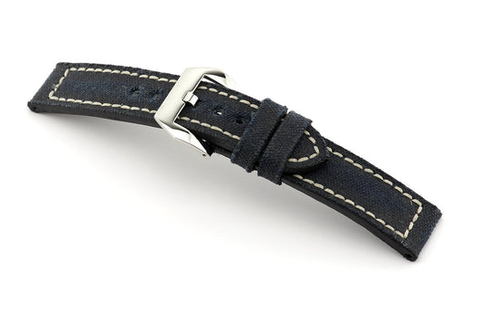 RIOS1931 horlogeband Indiana - black