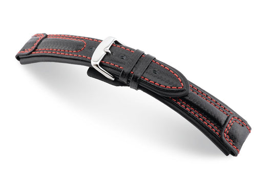 RIOS1931 horlogeband Monza - black