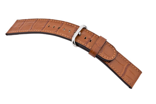 RIOS1931 horlogeband Stream - cognac