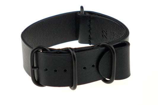 RIOS1931 horlogeband Nato Madrid - black