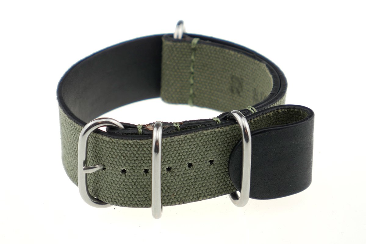 RIOS1931 horlogeband Nato Sofia - drab olive