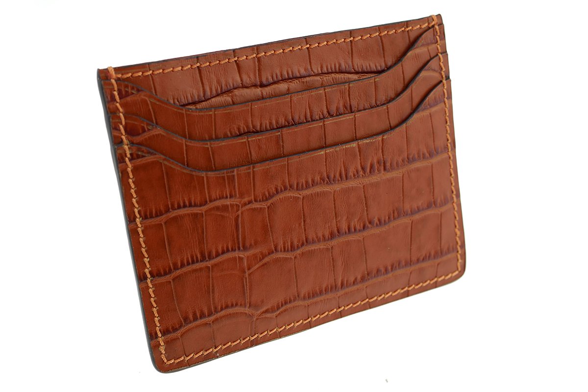 RIOS1931 horlogeband Cardholder Alexander - cognac